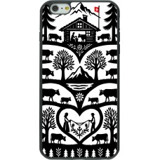 iPhone 6 Plus / 6s Plus Case Hülle - Silikon schwarz Poya Schweiz 2
