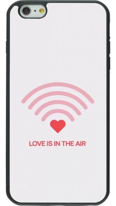 iPhone 6 Plus / 6s Plus Case Hülle - Silikon schwarz Saint Valentines Day 26 Love is in the air