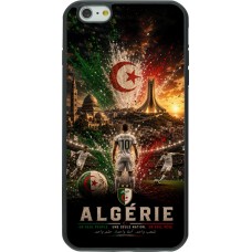 iPhone 6 Plus / 6s Plus Case Hülle - Silikon schwarz Fussball Algerien splash 2026