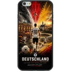 iPhone 6 Plus / 6s Plus Case Hülle - Silikon schwarz Fussball Deutschland splash 2026