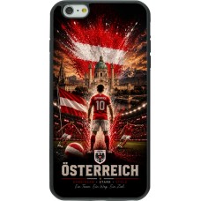 iPhone 6 Plus / 6s Plus Case Hülle - Silikon schwarz Fussball Österreich splash 2026
