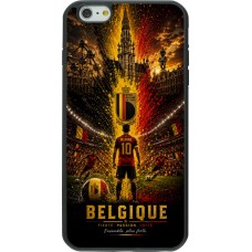 iPhone 6 Plus / 6s Plus Case Hülle - Silikon schwarz Fussball Belgien splash 2026