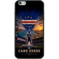 iPhone 6 Plus / 6s Plus Case Hülle - Silikon schwarz Fussball Kap Verde splash 2026