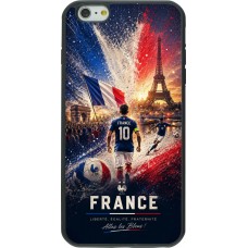 iPhone 6 Plus / 6s Plus Case Hülle - Silikon schwarz Fussball Frankreich splash 2026