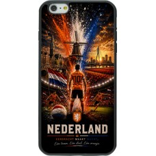 iPhone 6 Plus / 6s Plus Case Hülle - Silikon schwarz Fussball Niederlande splash 2026