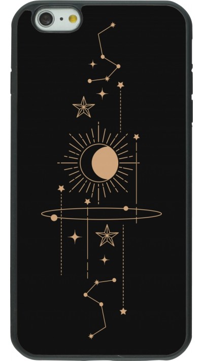 iPhone 6 Plus / 6s Plus Case Hülle - Silikon schwarz Spring 23 astro
