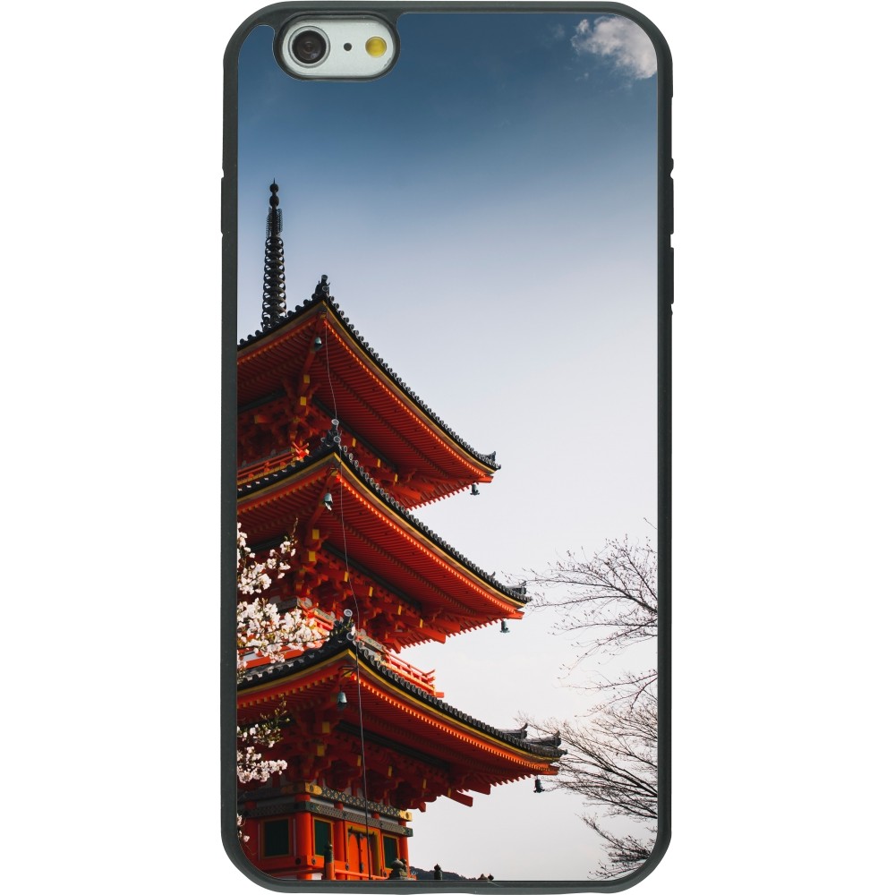 iPhone 6 Plus / 6s Plus Case Hülle - Silikon schwarz Spring 23 Japan