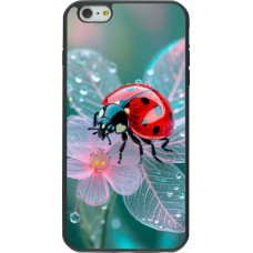 iPhone 6 Plus / 6s Plus Case Hülle - Silikon schwarz Ladybird in bloom 2026