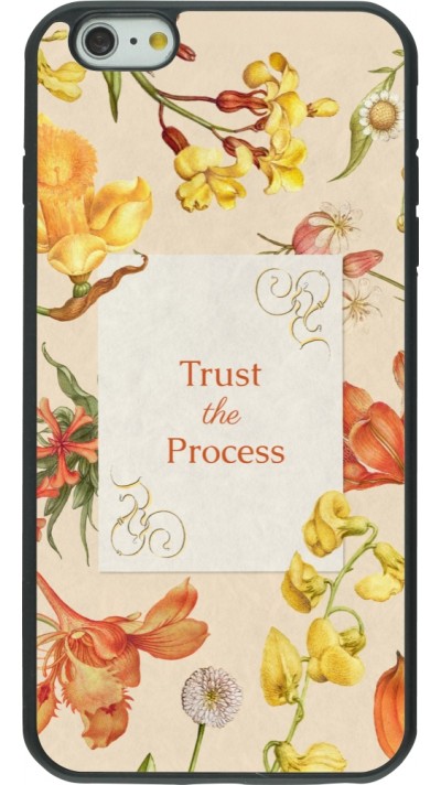 iPhone 6 Plus / 6s Plus Case Hülle - Silikon schwarz Trust the process 2026