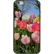 iPhone 6 Plus / 6s Plus Case Hülle - Silikon schwarz Tulips 2026