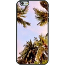iPhone 6 Plus / 6s Plus Case Hülle - Silikon schwarz Summer 2023 palm tree vibe