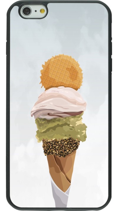 iPhone 6 Plus / 6s Plus Case Hülle - Silikon schwarz Summer 2025 Cornet