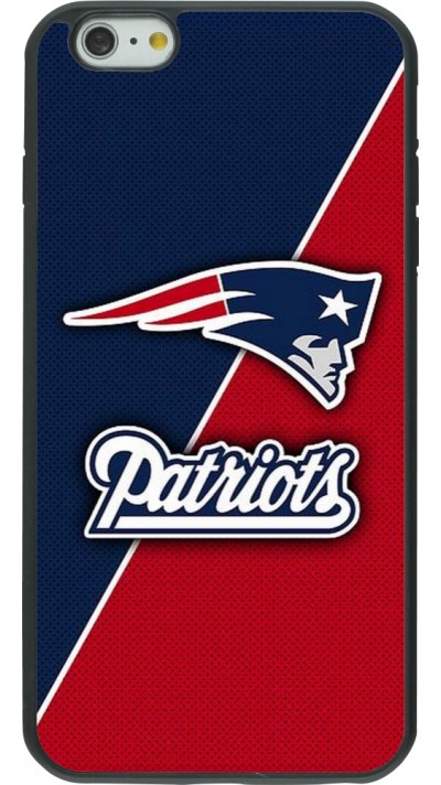 iPhone 6 Plus / 6s Plus Case Hülle - Silikon schwarz Super Bowl 26 Patriots 1