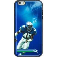 iPhone 6 Plus / 6s Plus Case Hülle - Silikon schwarz Super Bowl 26 Seattle 1