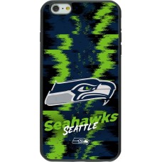 iPhone 6 Plus / 6s Plus Case Hülle - Silikon schwarz Super Bowl 26 Seattle 2