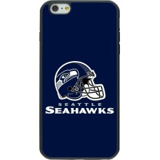 iPhone 6 Plus / 6s Plus Case Hülle - Silikon schwarz Super Bowl 26 Seattle 3