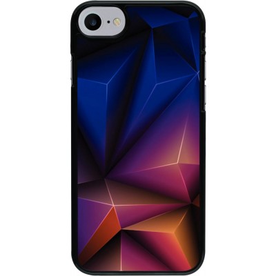 Hülle iPhone 7 / 8 / SE (2020, 2022) - Abstract Triangles 