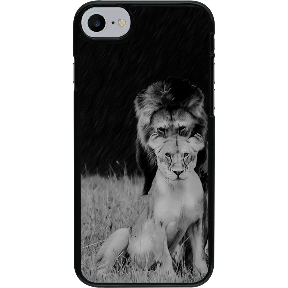 Hülle iPhone 7 / 8 / SE (2020, 2022) - Angry lions