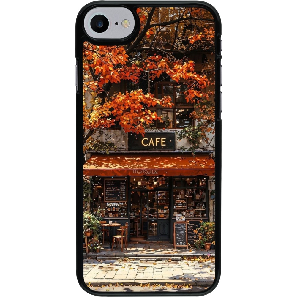 iPhone 7 / 8 / SE (2020, 2022) Case Hülle - Autumn 25 Coffee shop