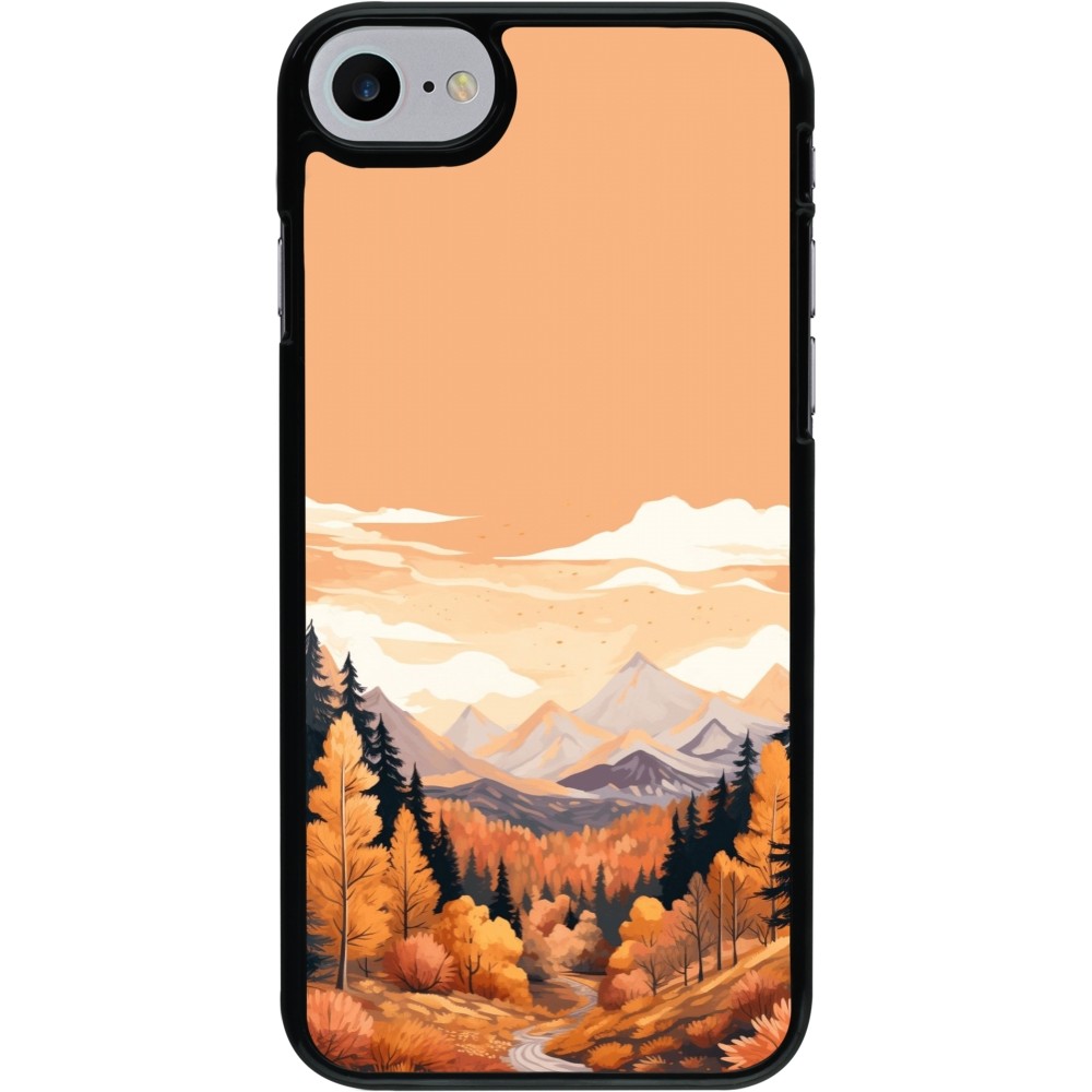 iPhone 7 / 8 / SE (2020, 2022) Case Hülle - Autumn 25 Mountains