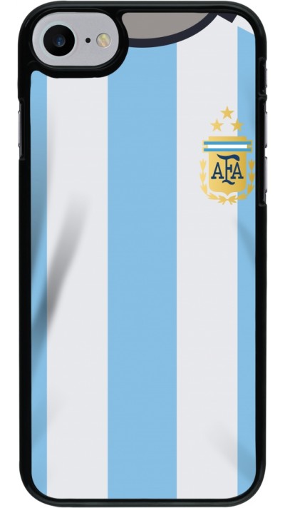 iPhone 7 / 8 / SE (2020, 2022) Case Hülle - Argentinien 2022 personalisierbares Fussballtrikot