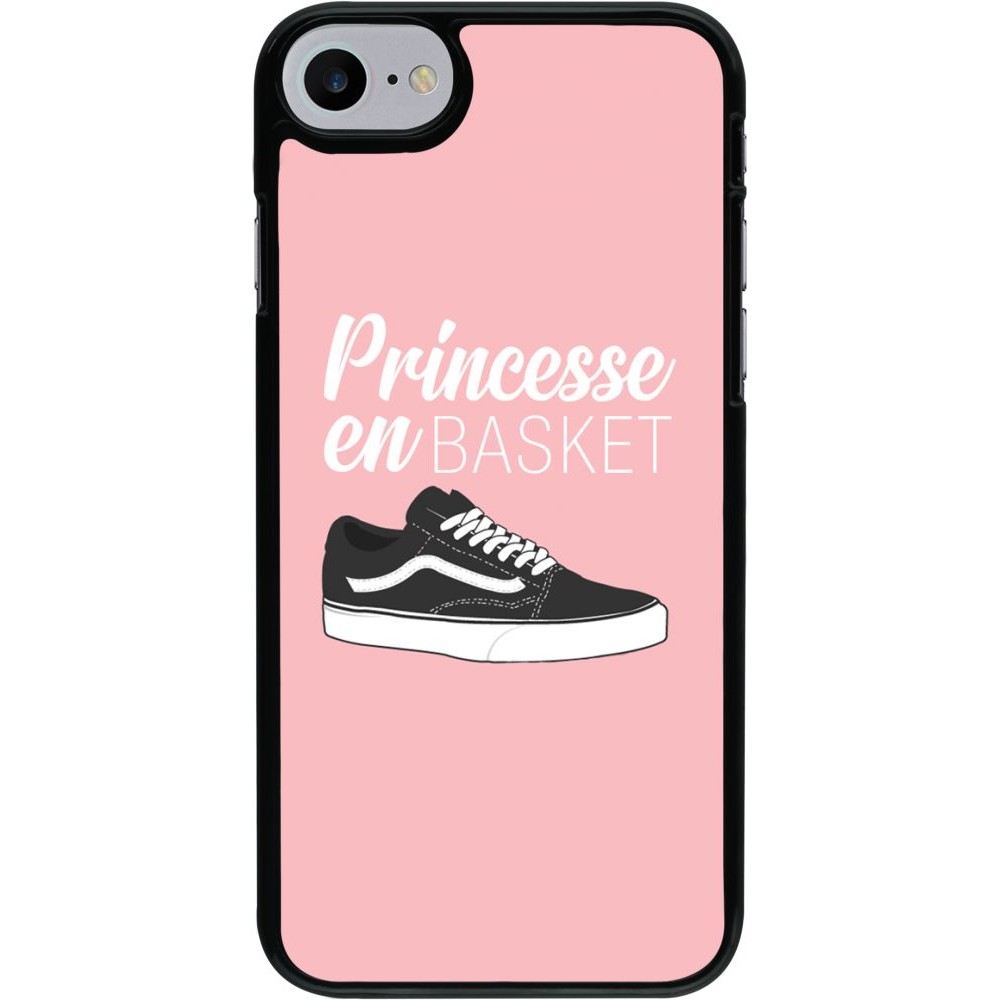 Hülle iPhone 7 / 8 / SE (2020, 2022) - princesse en basket