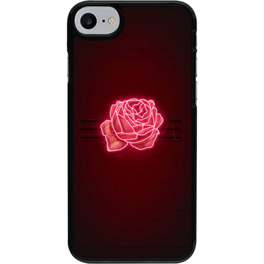 iPhone 7 / 8 / SE (2020, 2022) Case Hülle - Spring 23 neon rose