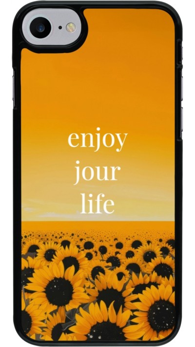 iPhone 7 / 8 / SE (2020, 2022) Case Hülle - Summer 2025 Enjoy your life