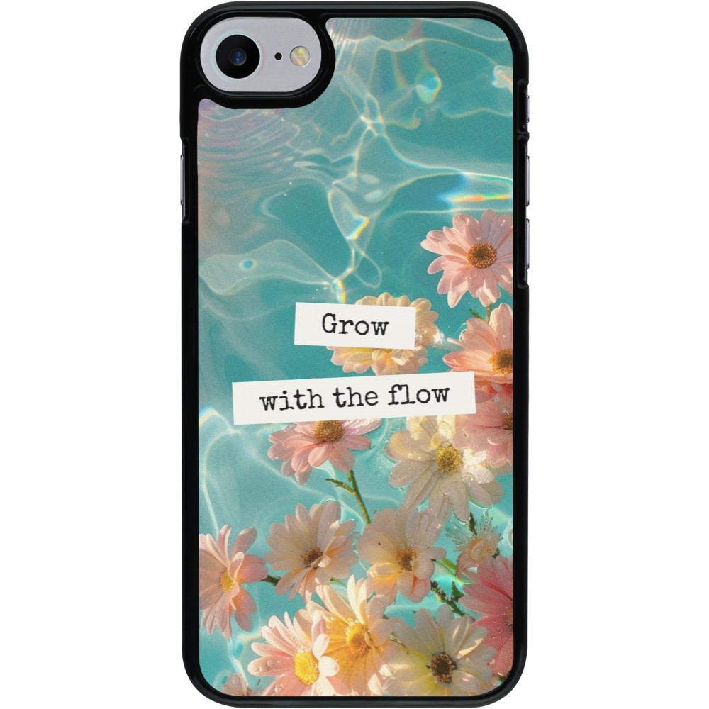iPhone 7 / 8 / SE (2020, 2022) Case Hülle - Summer 2025 Grow with the flow