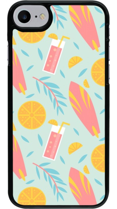 iPhone 7 / 8 / SE (2020, 2022) Case Hülle - Summer 2025 Pattern citron