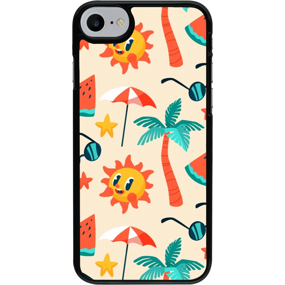 iPhone 7 / 8 / SE (2020, 2022) Case Hülle - Summer 2025 Pattern soleil