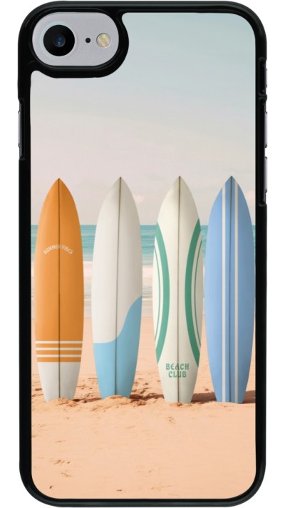 Coque iPhone 7 / 8 / SE (2020, 2022) - Summer surfboard 2025