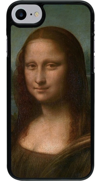 Coque iPhone 7 / 8 / SE (2020, 2022) - Tableau art - La Joconde - Léonard de Vinci