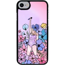 iPhone 7 / 8 / SE (2020, 2022) Case Hülle - Taylor Swift Sketch - Pink