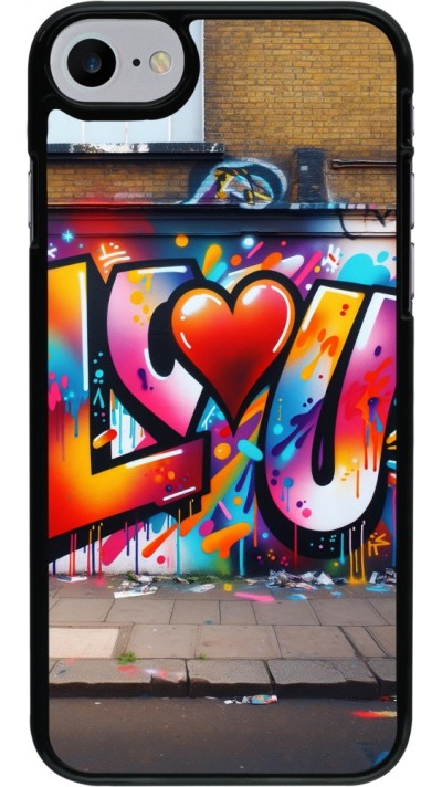 iPhone 7 / 8 / SE (2020, 2022) Case Hülle - Valentin 2025 Liebe U Tag