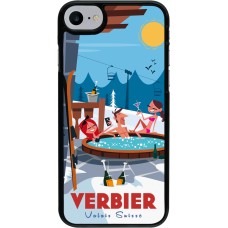 iPhone 7 / 8 / SE (2020, 2022) Case Hülle - Verbier Mountain Jacuzzi