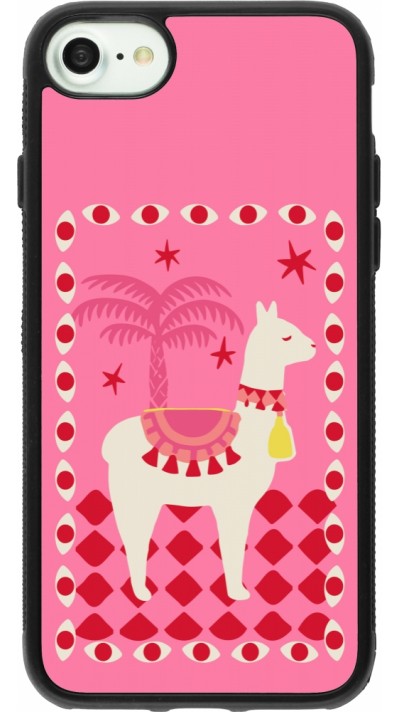 iPhone 7 / 8 / SE (2020, 2022) Case Hülle - Silikon schwarz Alpaca 2026