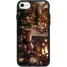 iPhone 7 / 8 / SE (2020, 2022) Case Hülle - Silikon schwarz Christmas 25 Xmas Nutcracker