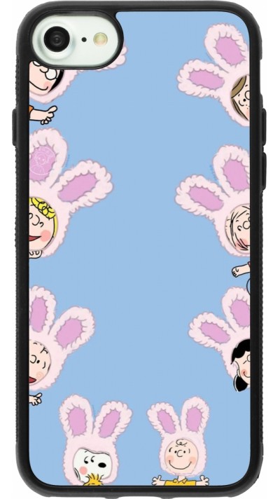 iPhone 7 / 8 / SE (2020, 2022) Case Hülle - Silikon schwarz Easter 2026 Snoopy