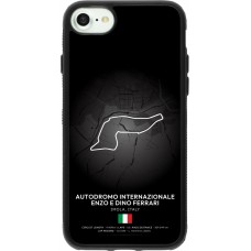 iPhone 7 / 8 / SE (2020, 2022) Case Hülle - Silikon schwarz F1 Track 2025 Emilia-Rogmana