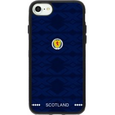 iPhone 7 / 8 / SE (2020, 2022) Case Hülle - Silikon schwarz Schottland 2026 personalisierbares Fussballtrikot