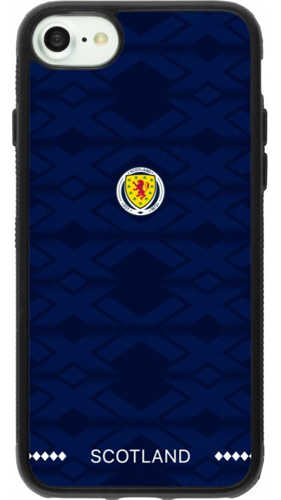 iPhone 7 / 8 / SE (2020, 2022) Case Hülle - Silikon schwarz Schottland 2026 personalisierbares Fussballtrikot