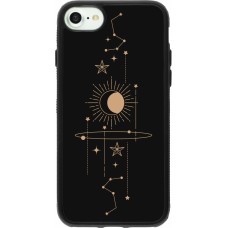 iPhone 7 / 8 / SE (2020, 2022) Case Hülle - Silikon schwarz Spring 23 astro