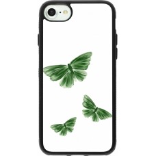 iPhone 7 / 8 / SE (2020, 2022) Case Hülle - Silikon schwarz Butterflies 2026