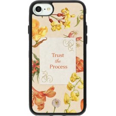 iPhone 7 / 8 / SE (2020, 2022) Case Hülle - Silikon schwarz Trust the process 2026