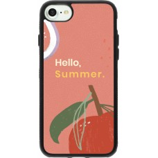 iPhone 7 / 8 / SE (2020, 2022) Case Hülle - Silikon schwarz Summer 2025 Hello summer