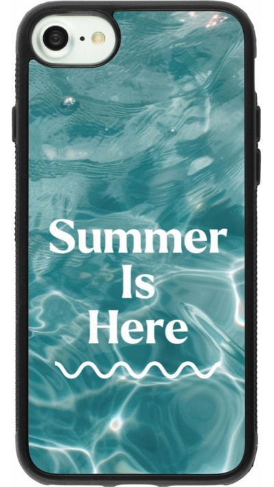 iPhone 7 / 8 / SE (2020, 2022) Case Hülle - Silikon schwarz Summer 2025 Summer is here