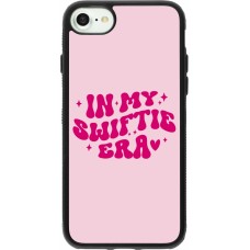 Coque iPhone 7 / 8 / SE (2020, 2022) - Silicone rigide noir Taylor Swift In My Swiftie Era - Pink