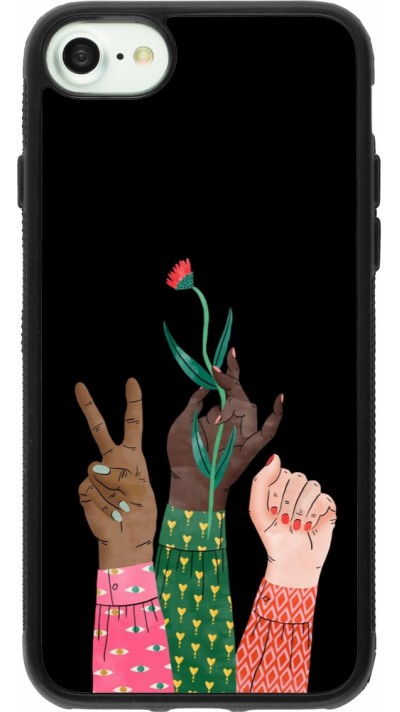 iPhone 7 / 8 / SE (2020, 2022) Case Hülle - Silikon schwarz Womens day 2026 2