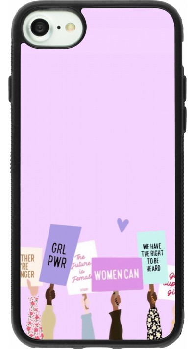 iPhone 7 / 8 / SE (2020, 2022) Case Hülle - Silikon schwarz Womens day 2026 9